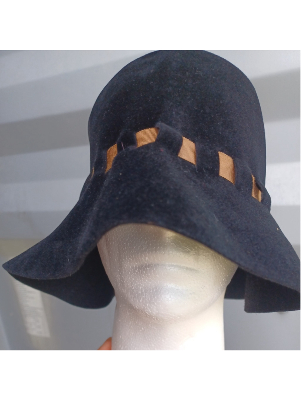 Gibbe Paris Vintage Wool Felt Hat Handmade
